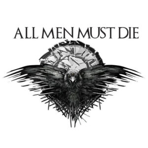 Todos los hombres deben morir Game of Thrones Sticker, Car, Laptop, Phone, Wall Art Decal
