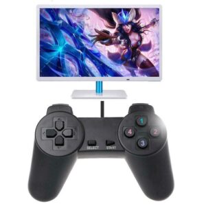 USB 2.0 Gamepad Gaming Joystick Game Controlador con cable para computadora portátil PC nuevo

