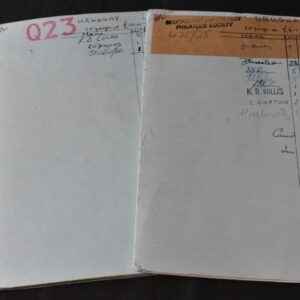 Uruguay en libros de aprobación, inicio de 99p, todas en la imagen
