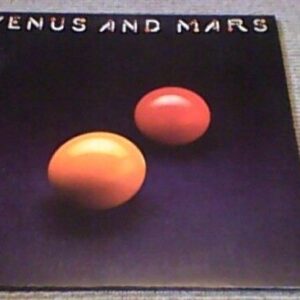  WINGS VENUS Y MARS 1st UK LP 1975 w / ALL INSERTS inc.  3 PEGATINAS Y 2 CARTELES
