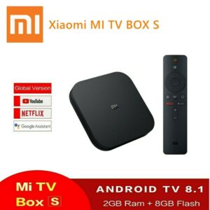 Xiaomi Mi TV Box S 2G + 8G 4K HDR Android 8.1 Set Top Media Player Versión global
