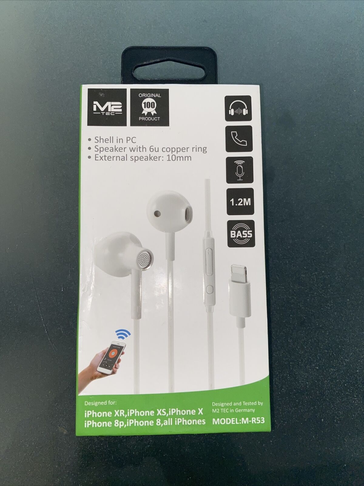 Auriculares iPhone M2 TEC Original 100% - Surfavenuemall.es